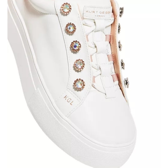 Kurt Geiger London Liviah Platform Sneakers - Picture 2 of 8